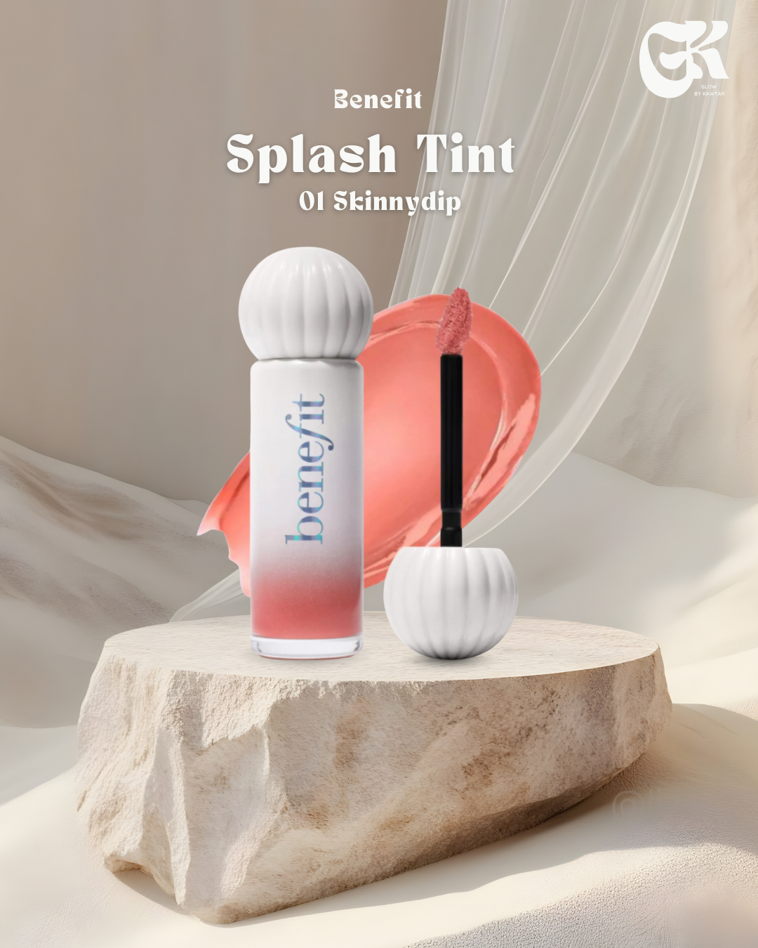 Splashtint Encre Ã  lÃ¨vres 01 Skinny Dip