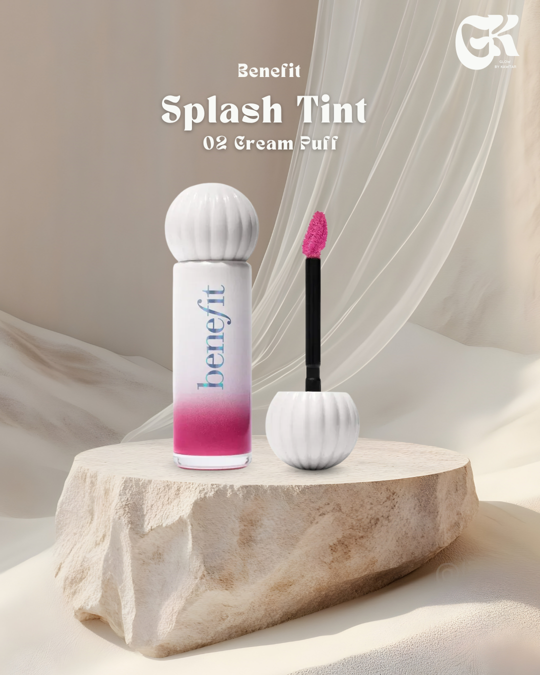 Splashtint Encre Ã  lÃ¨vres 02 Cream Puff