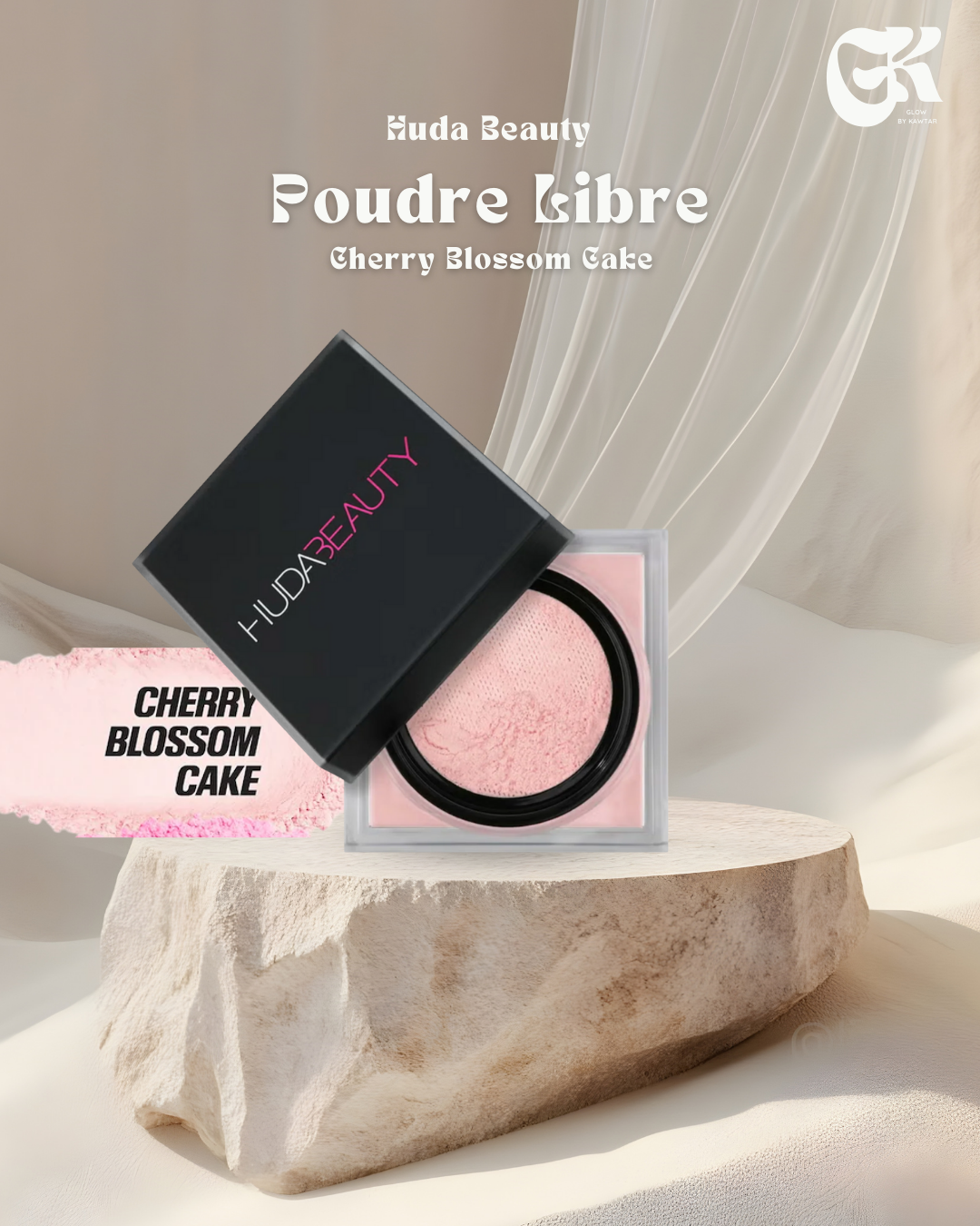 Poudre Libre Cherry Blossom Cake